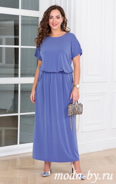 Платье «Прованс» серо-голубой