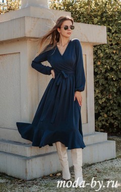 Mirolia 869 (синий) — платье