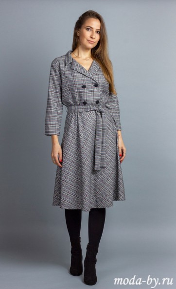 Mirolia 863 (серый) — платье